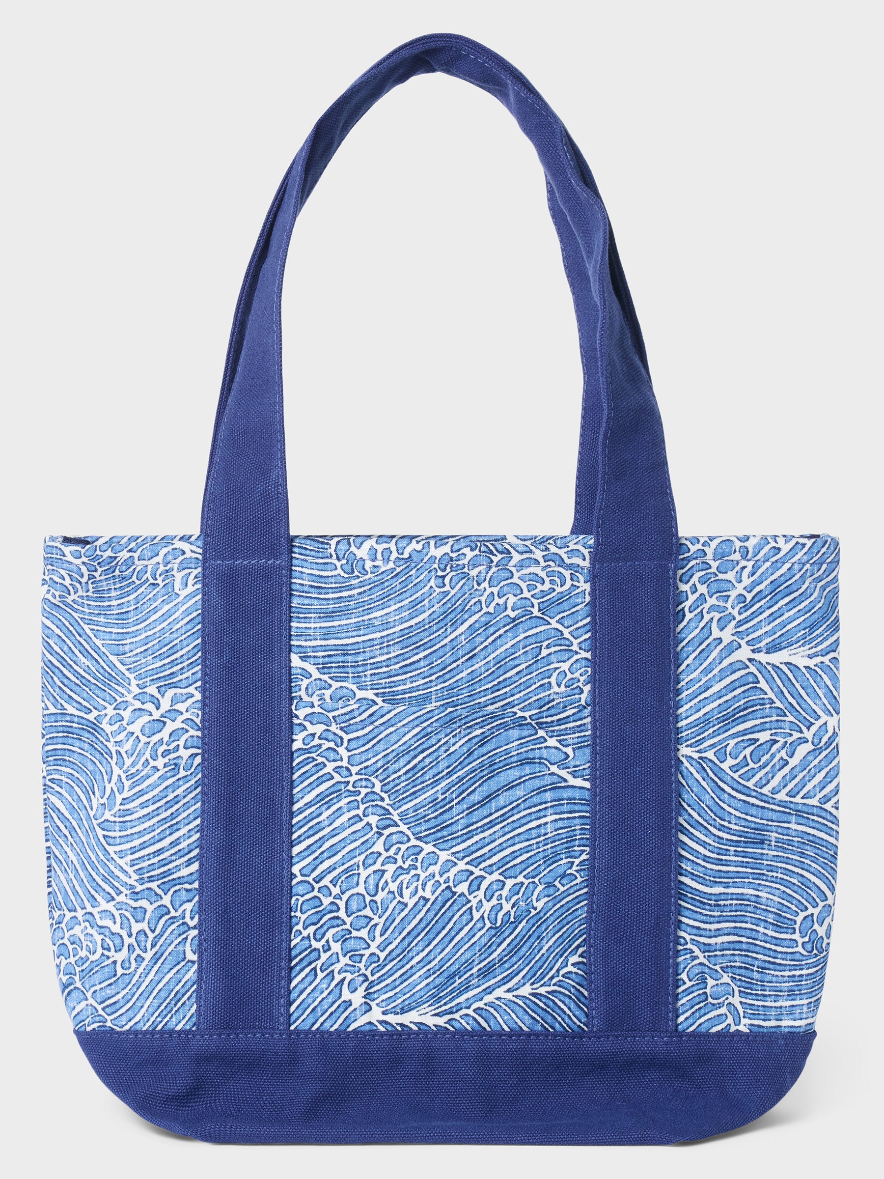 Reyn Spooner MOLOKAI CHANNEL MINI TOTE BAG in LICHEN BLUE