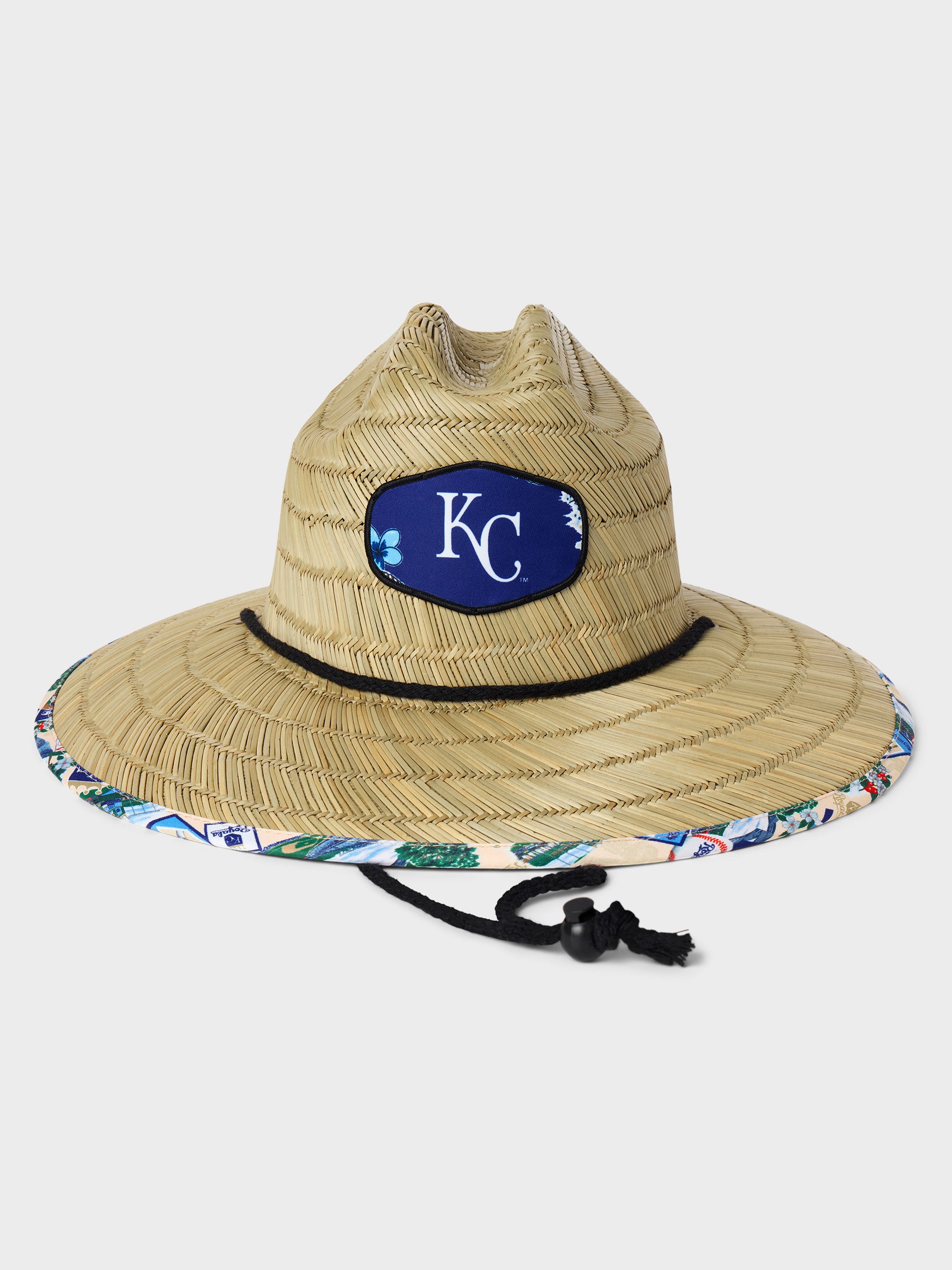Reyn Spooner MLB® KANSAS CITY ROYALS SCENIC STRAW HAT in SCENIC