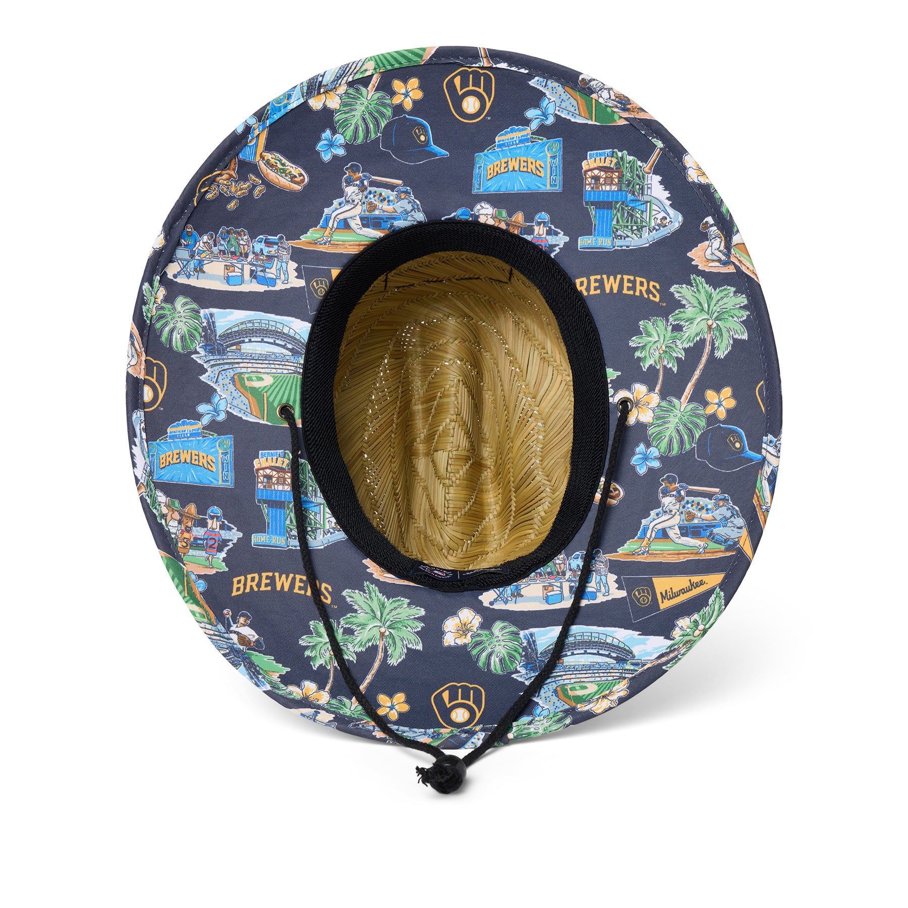 MILWAUKEE BREWERS STRAW HAT | Reyn Spooner