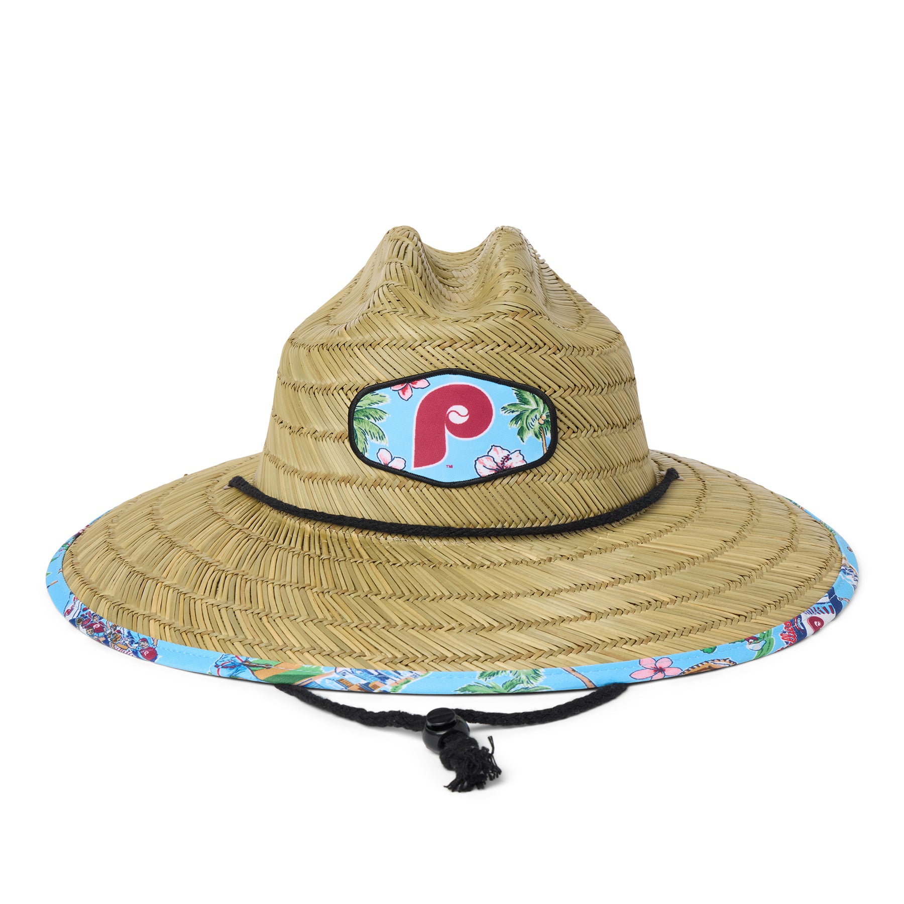Reyn Spooner MLB® PHILADELPHIA PHILLIES SCENIC STRAW HAT in COLUMBIA BLUE