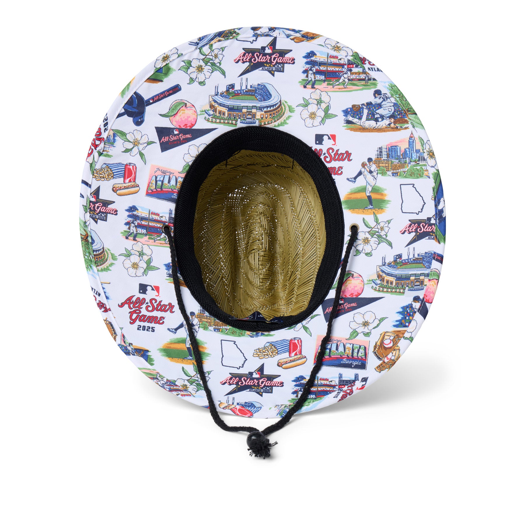 Reyn Spooner MLB® ALL STAR GAME 2025 STRAW HAT in WHITE
