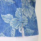 Reyn Spooner ALOHA BISCUS ABBY TOP in BLUE HORIZON