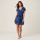 Reyn Spooner ANUENUE FALLS DREW DRESS in DRESS BLUES
