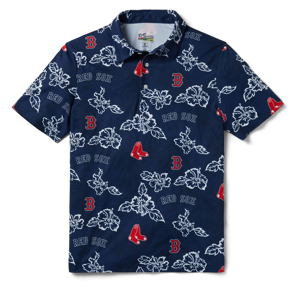 Reyn Spooner BOSTON RED SOX PUA PERFORMANCE POLO in NAVY