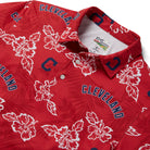 Reyn Spooner CLEVELAND GUARDIANS PUA PERFORMANCE POLO in RED