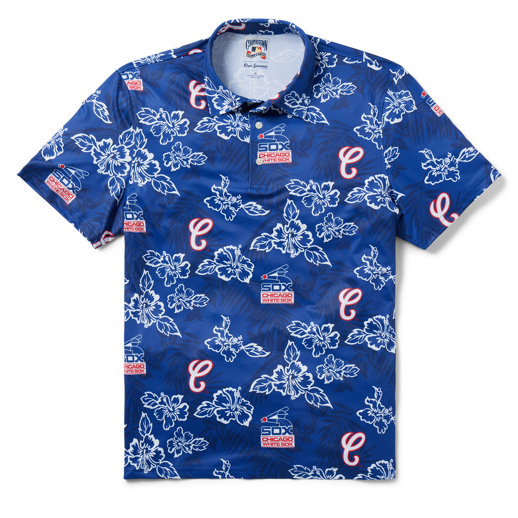 Reyn Spooner CHICAGO WHITE SOX COOPERSTOWN PERFORMANCE POLO in NAVY