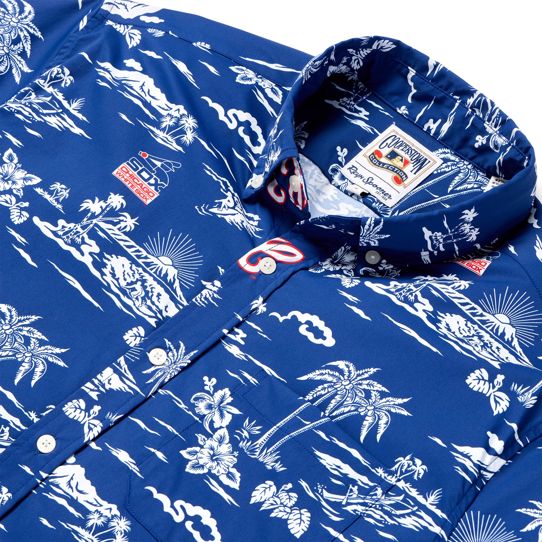 MLB® CHICAGO WHITE SOX COOPERSTOWN PERFORMANCE ALOHA SHIRT – Reyn