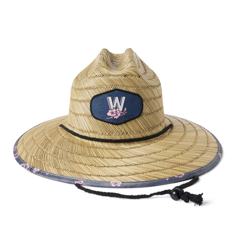Reyn Spooner WASHINGTON NATIONALS CITY CONNECT STRAW HAT in CHARCOAL