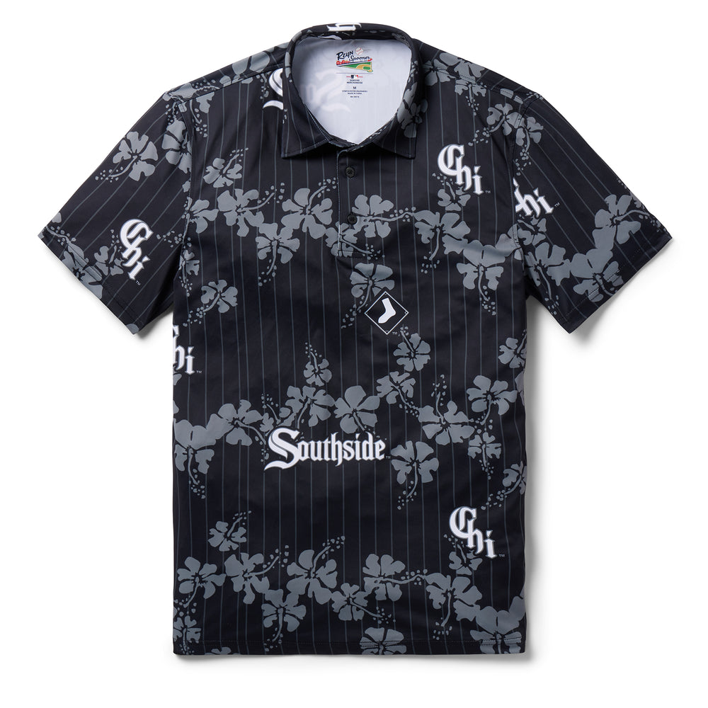 Chicago White Sox City Connect Polo / Performance Fabric Black / S by Reyn Spooner