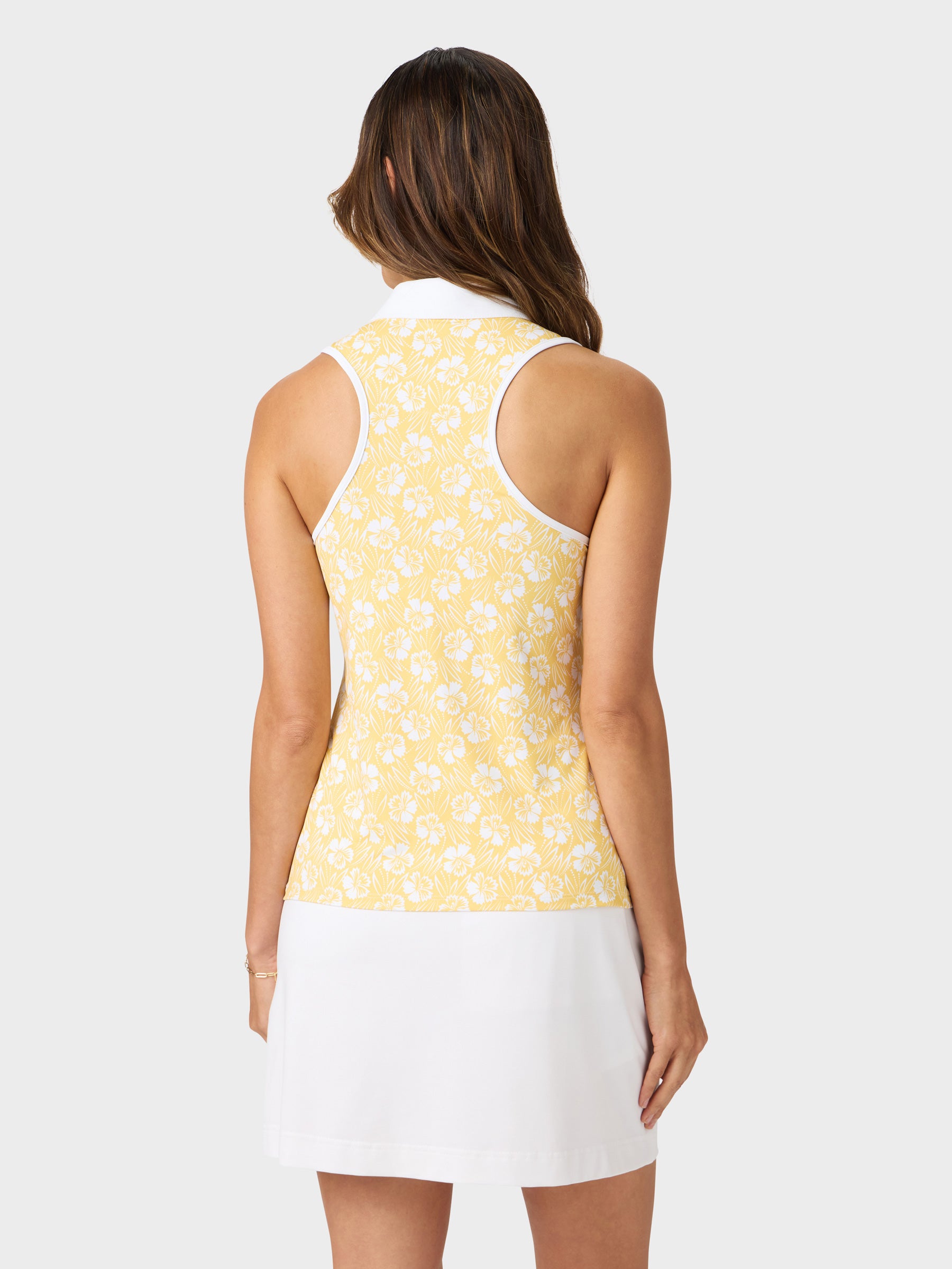 Reyn Spooner BLOSSOM HARMONY BLAKE TOP in YELLOW