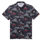 Reyn Spooner UNIVERSITY OF GEORGIA PUA PERFORMANCE POLO in BLACK