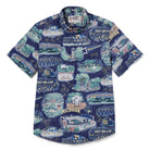 Reyn Spooner UNIVERSITY OF MICHIGAN SCENIC TAILORED in NAVY