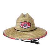 Reyn Spooner THE OHIO STATE UNIVERSITY SCENIC STRAW HAT in RED