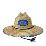 Reyn Spooner UNIVERSITY OF FLORIDA SCENIC STRAW HAT in BLUE