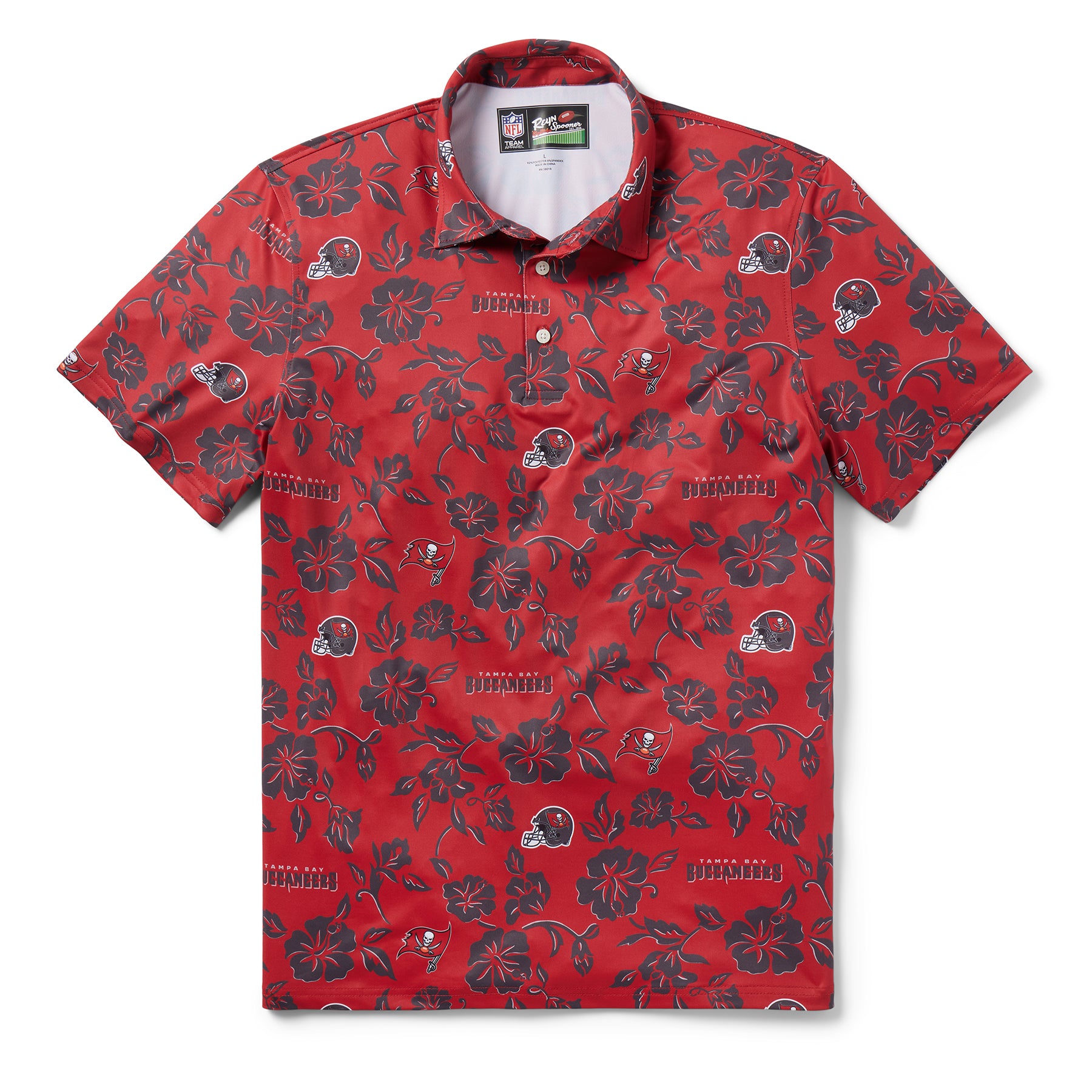 TAMPA BAY BUCCANEERS PUA PERFORMANCE POLO Performance Fabric