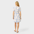 Reyn Spooner FRANJIPANI BRENNA DRESS in OFF WHITE