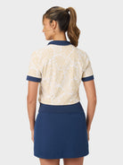 Reyn Spooner GARDEN FRONDS SLOAN PERFORMANCE POLO in STONE