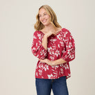 Reyn Spooner GILD THE LILY BLOSSOM TOP in EMBOLDENED