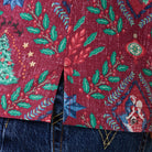 Reyn Spooner HAWAIIAN CHRISTMAS 2025 ABBY TOP in HOLIDAY RED