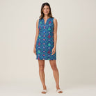 Reyn Spooner HAWAIIAN CHRISTMAS 2025 LYDIA DRESS in NAVY