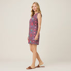 Reyn Spooner HAWAIIAN CHRISTMAS 2025 LYDIA DRESS in HOLIDAY RED