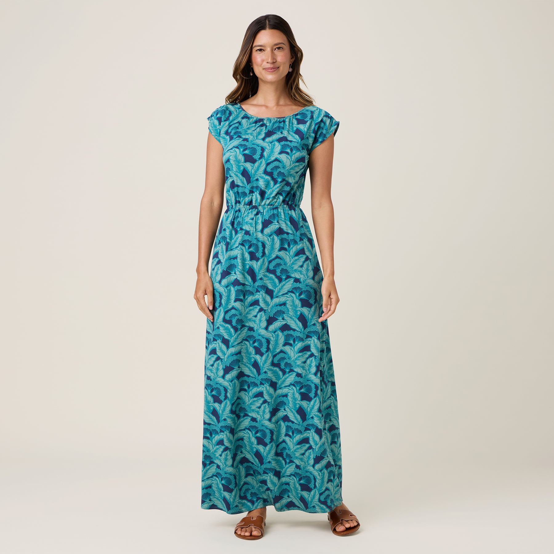Reyn Spooner HIHI'O ROSY DRESS in INSIGNIA BLUE