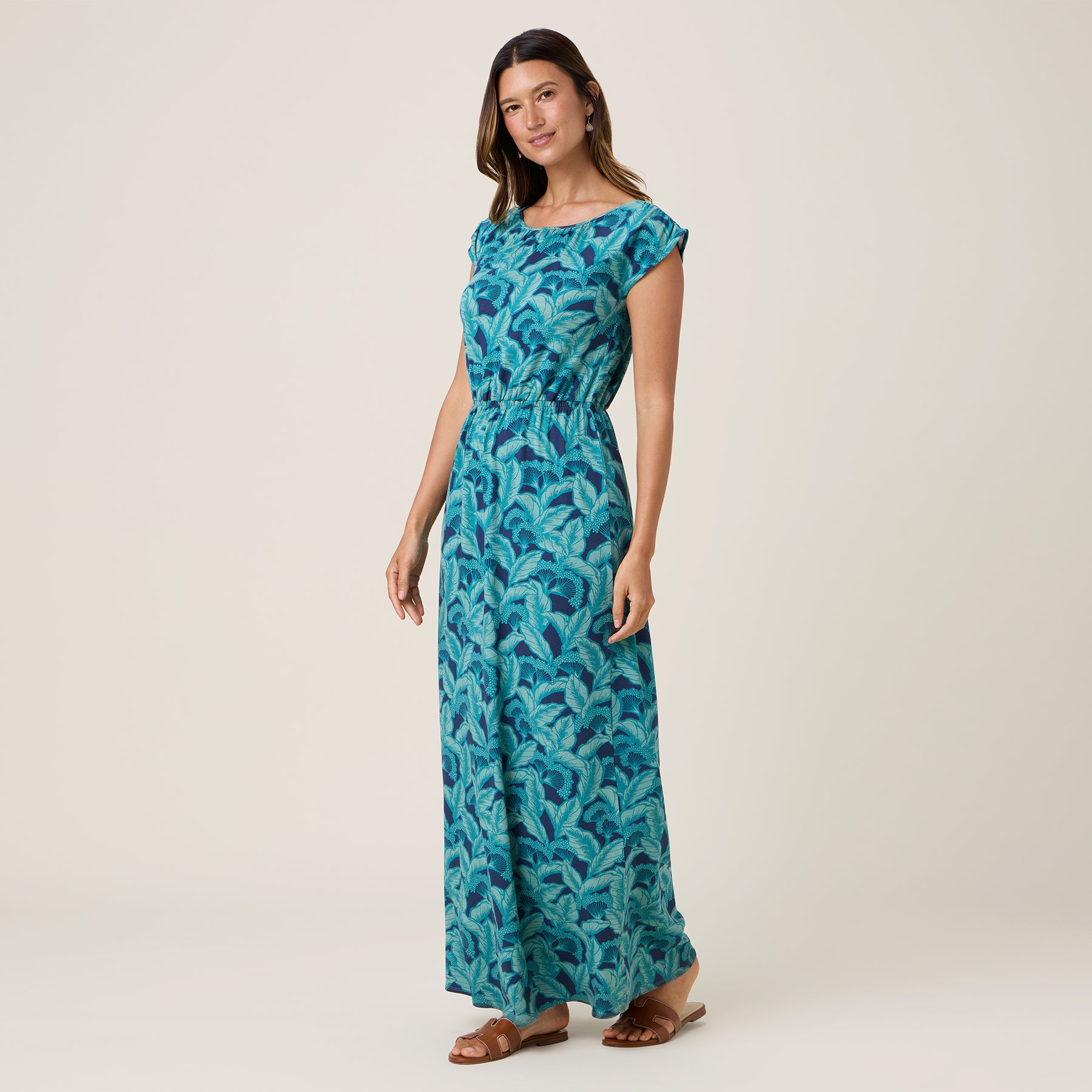 Reyn Spooner HIHI'O ROSY DRESS in INSIGNIA BLUE