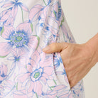 Reyn Spooner HO'OMALUHIA GARDEN ARIA DRESS in OFF WHITE