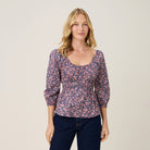 Reyn Spooner ISLAND HEATHER ADDISON TOP in INSIGNIA BLUE