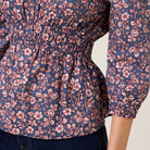 Reyn Spooner ISLAND HEATHER ADDISON TOP in INSIGNIA BLUE