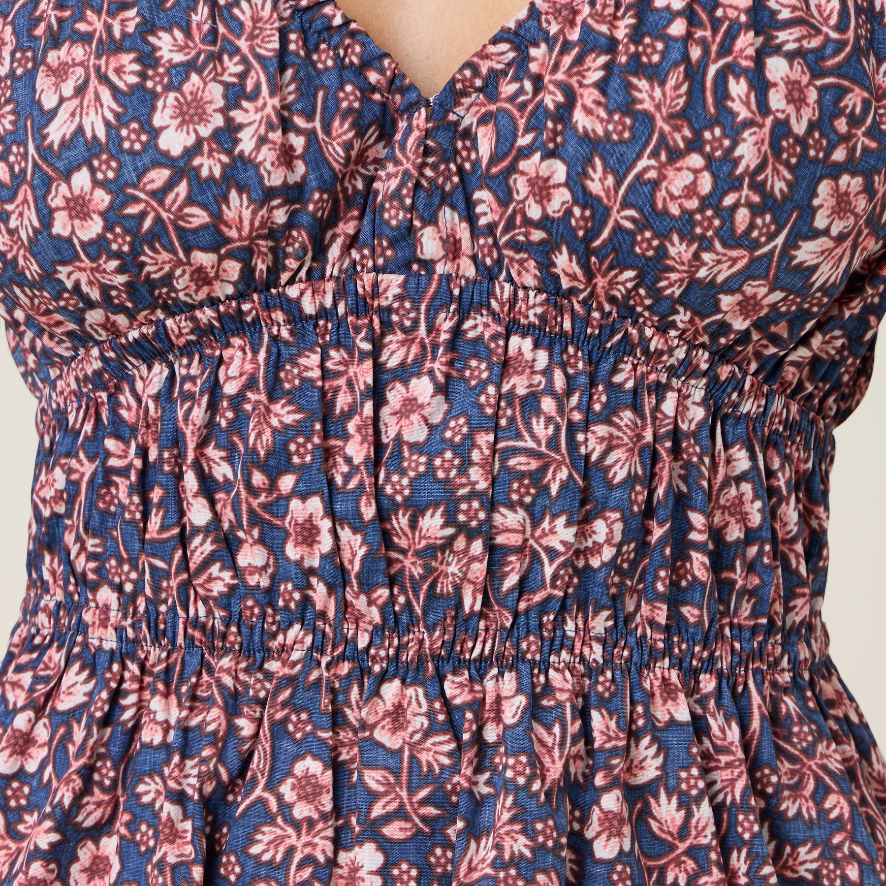 Reyn Spooner ISLAND HEATHER VICTORIA DRESS in INSIGNIA BLUE