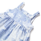 Reyn Spooner ALOHA BISCUS LILY GIRLS SUNDRESS in WHITE