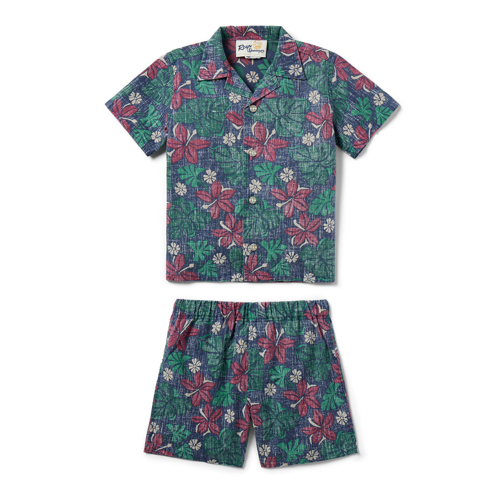 Reyn Spooner PAHALA TODDLER CABANA SET in NAVY