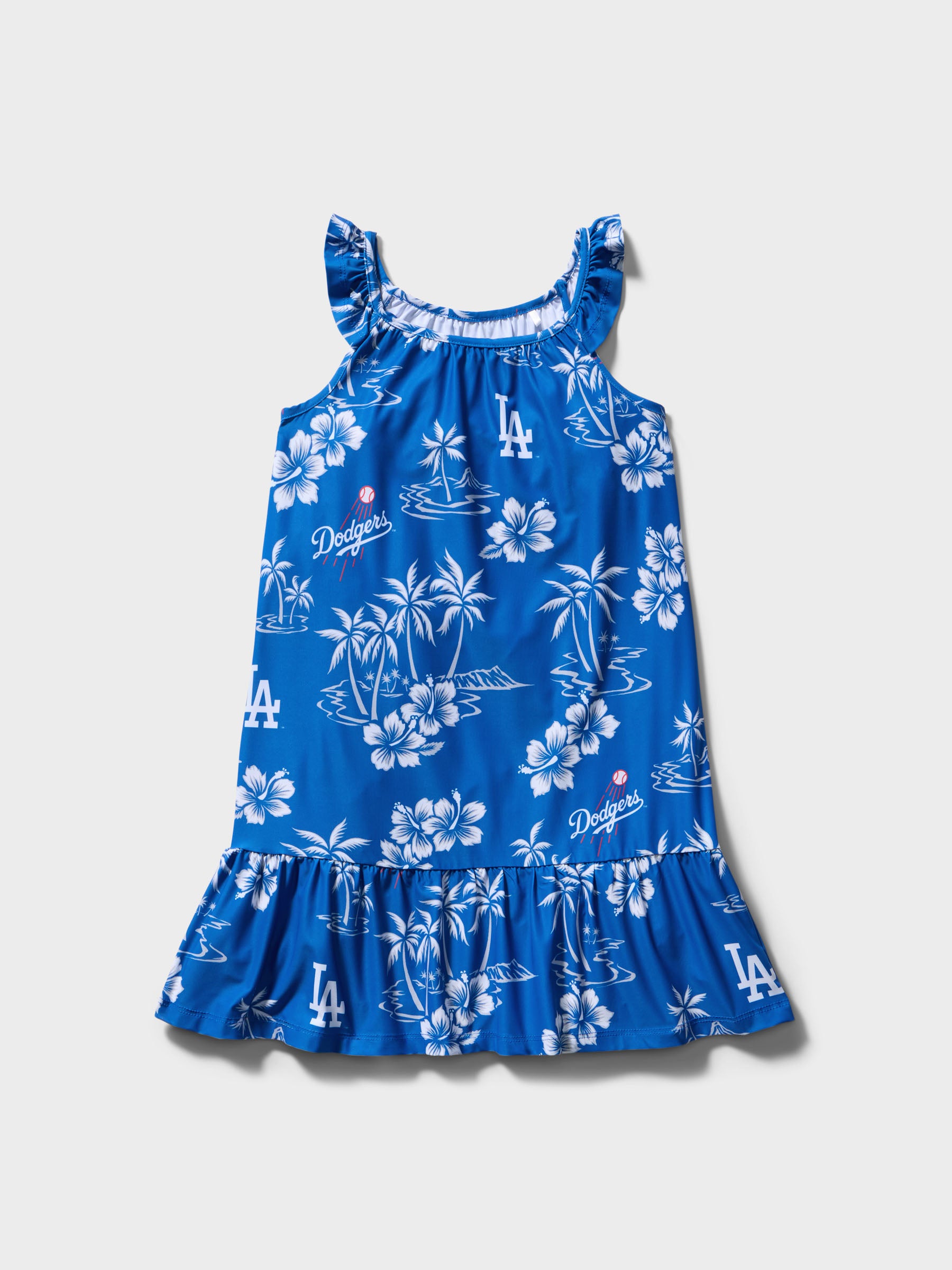 Reyn Spooner MLB® LOS ANGELES DODGERS GIRLS PERFORMANCE DRESS in BLUE