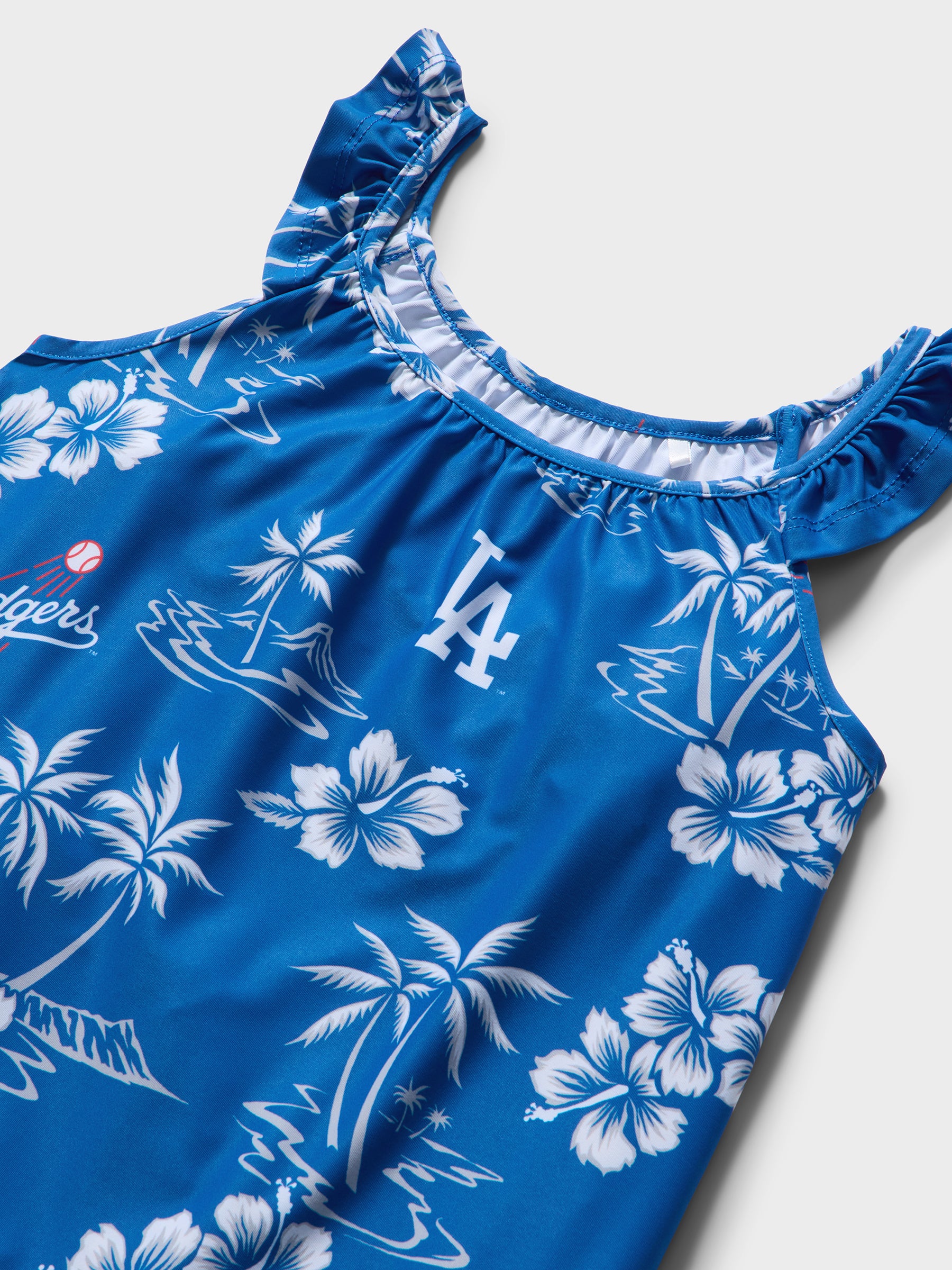 Reyn Spooner MLB® LOS ANGELES DODGERS GIRLS PERFORMANCE DRESS in BLUE