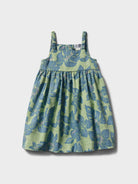 Reyn Spooner COSTA RICA LILY GIRLS SUNDRESS in QUIET GREEN
