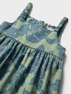 Reyn Spooner COSTA RICA LILY GIRLS SUNDRESS in QUIET GREEN