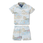Reyn Spooner WAIKIKI NOSTALGIA TODDLER CABANA SET in OCEAN