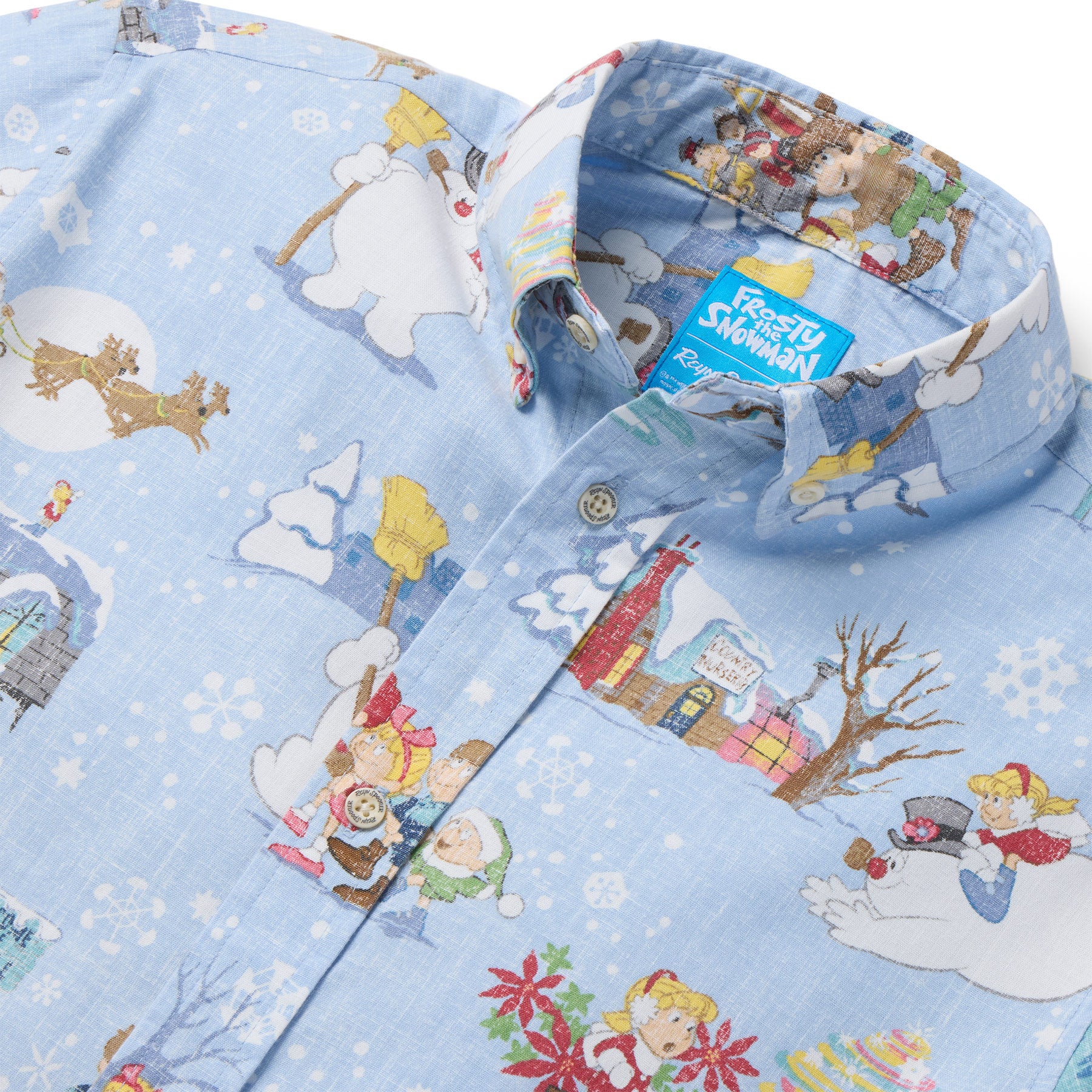 Reyn Spooner FROSTY THE SNOWMAN™ YOUTH SHIRT in ARCTIC ICE