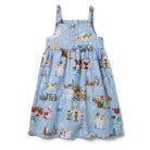 Reyn Spooner FROSTY THE SNOWMAN™ LILY GIRLS SUNDRESS in ARCTIC ICE