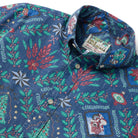 Reyn Spooner HAWAIIAN CHRISTMAS 2025 YOUTH SHIRT in NAVY