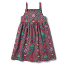 Reyn Spooner HAWAIIAN CHRISTMAS 2025 LILY GIRLS SUNDRESS in HOLIDAY RED