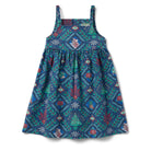 Reyn Spooner HAWAIIAN CHRISTMAS 2025 LILY GIRLS SUNDRESS in NAVY