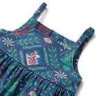 Reyn Spooner HAWAIIAN CHRISTMAS 2025 LILY GIRLS SUNDRESS in NAVY