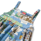 Reyn Spooner HARRY POTTER: HOGWARTS MAGICAL JOURNEY LILY GIRLS SUNDRESS in CAPTAIN'S BLUE
