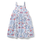 Reyn Spooner SUMMER COMMEMORATIVE 2026 LILY GIRLS SUNDRESS in WHITE