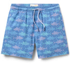 Reyn Spooner AHI KIDS ECO SWIM SHORTS in BLUE