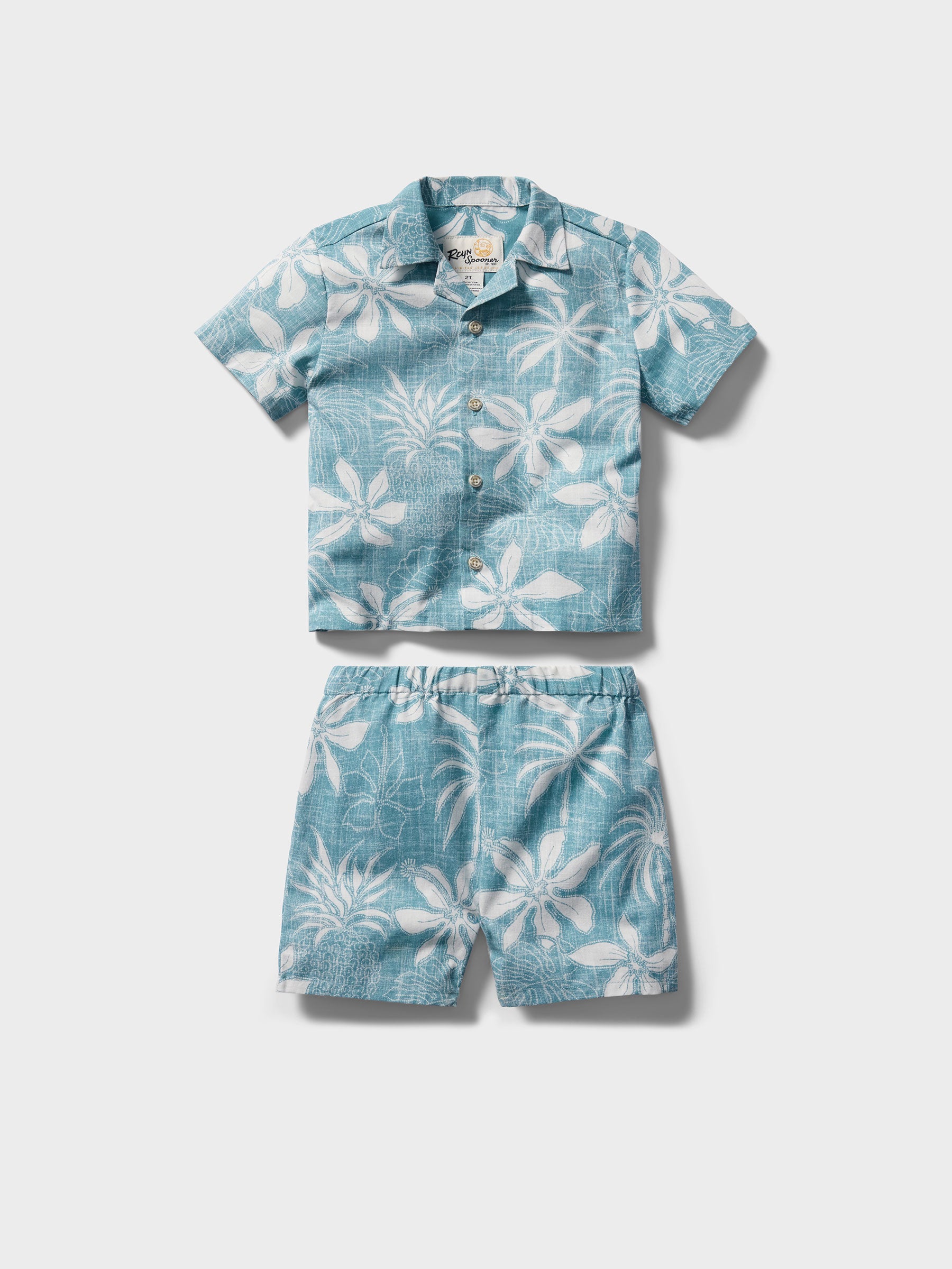 Reyn Spooner ISLAND DAZE TODDLER CABANA SET in ADRIATIC BLUE