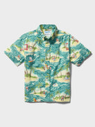 Reyn Spooner ALOHA DORAEMON YOUTH SHIRT in TEAL