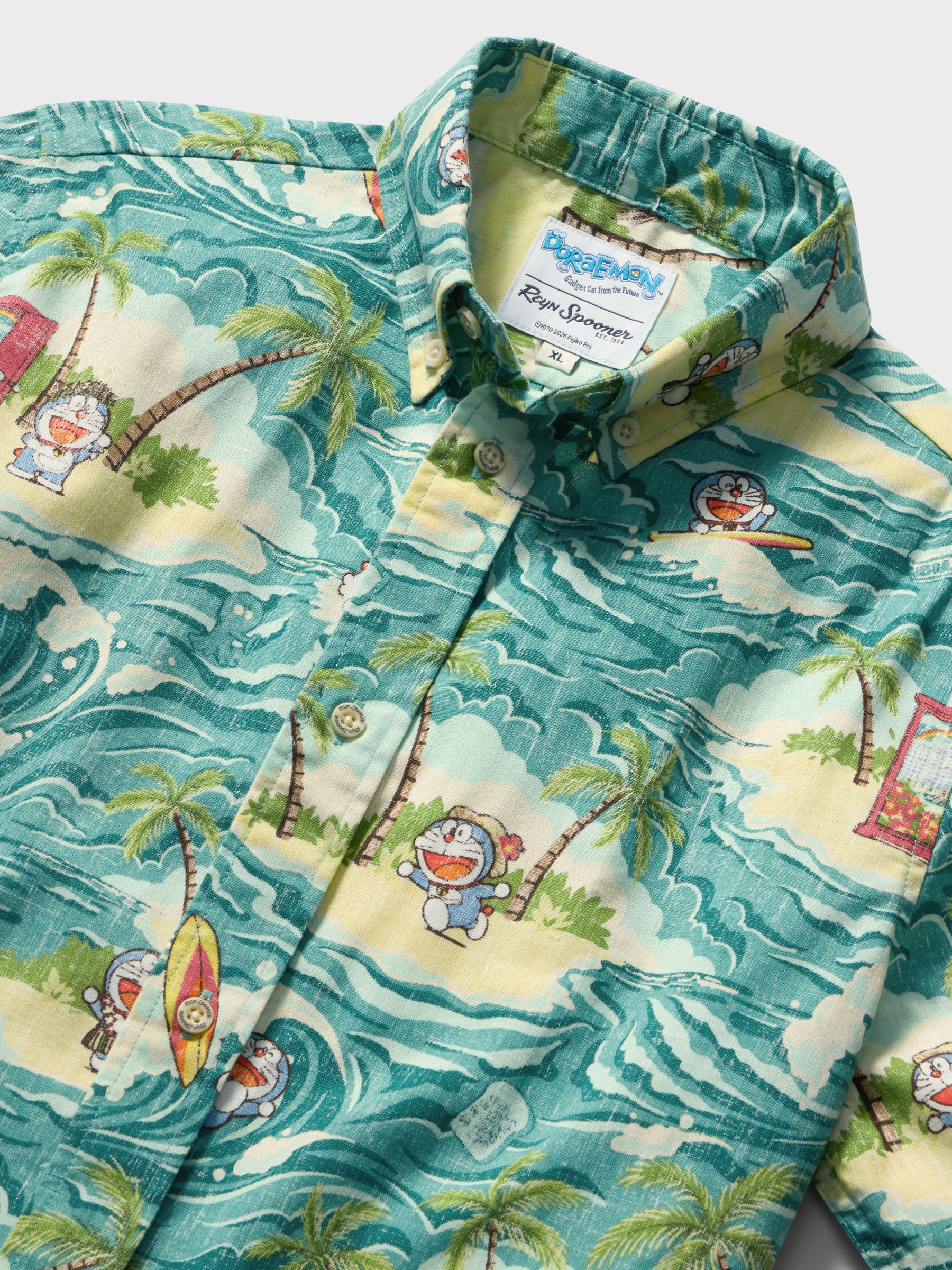 ALOHA DORAEMON YOUTH SHIRT | Reyn Spooner